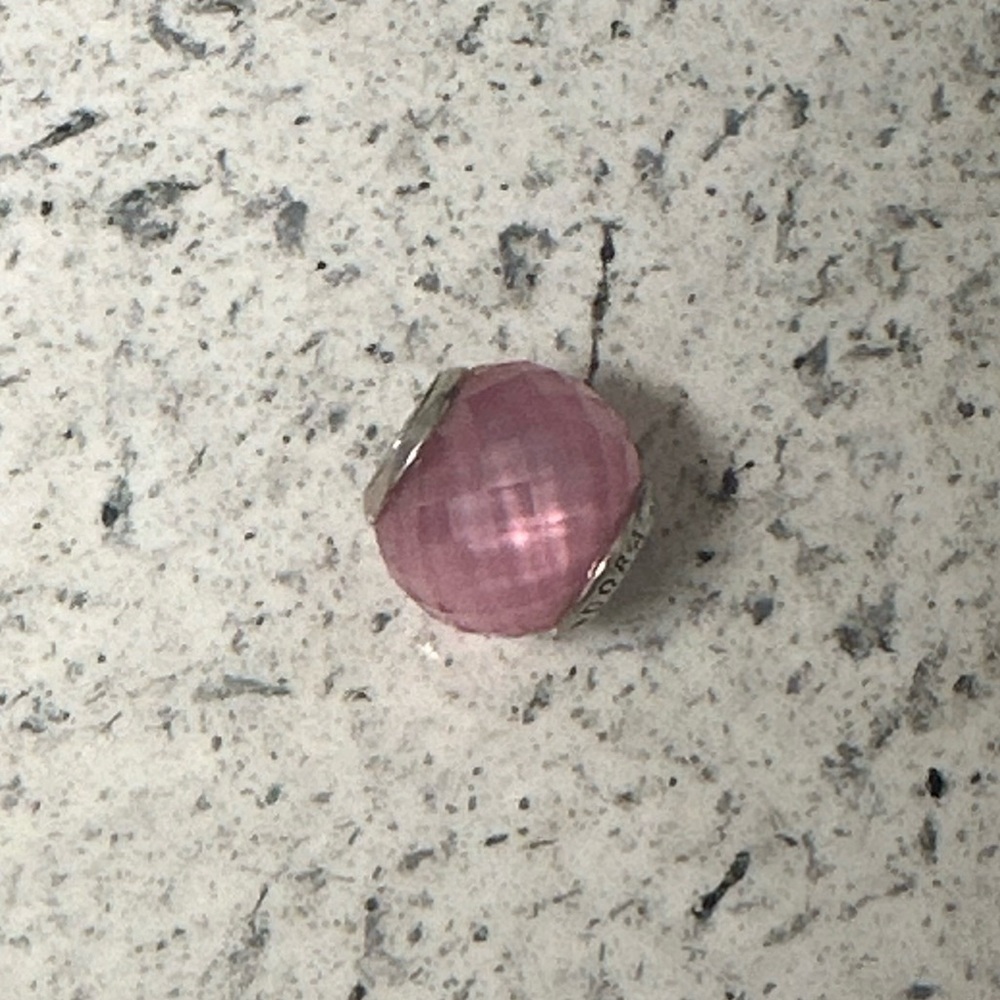 Pandora pink bead charm retired